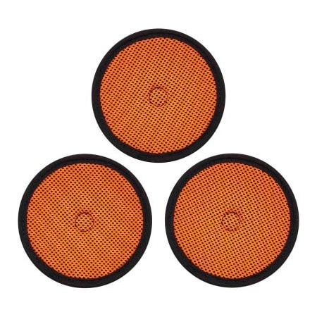 Ergodyne Ergodyne Skullerz 8983 Hard Hat Replacement Top Pad, Orange, 3-Pack 60193